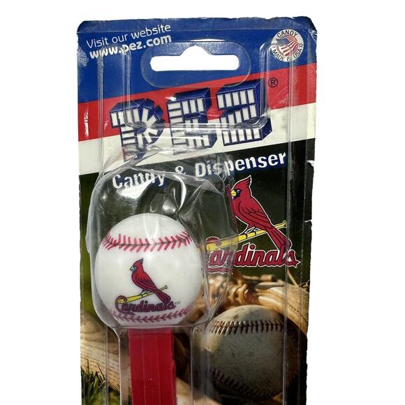 PEZ Candy & Dispenser St. Louis Cardinals MLB - Picture 2 of 6